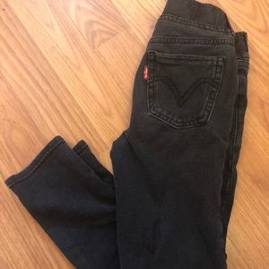 Girls black Levi’s
